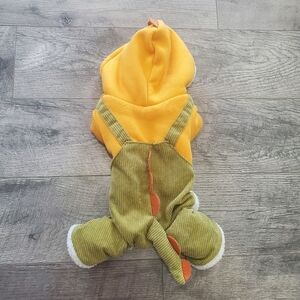 Dog Dinosaur Overall Pants M